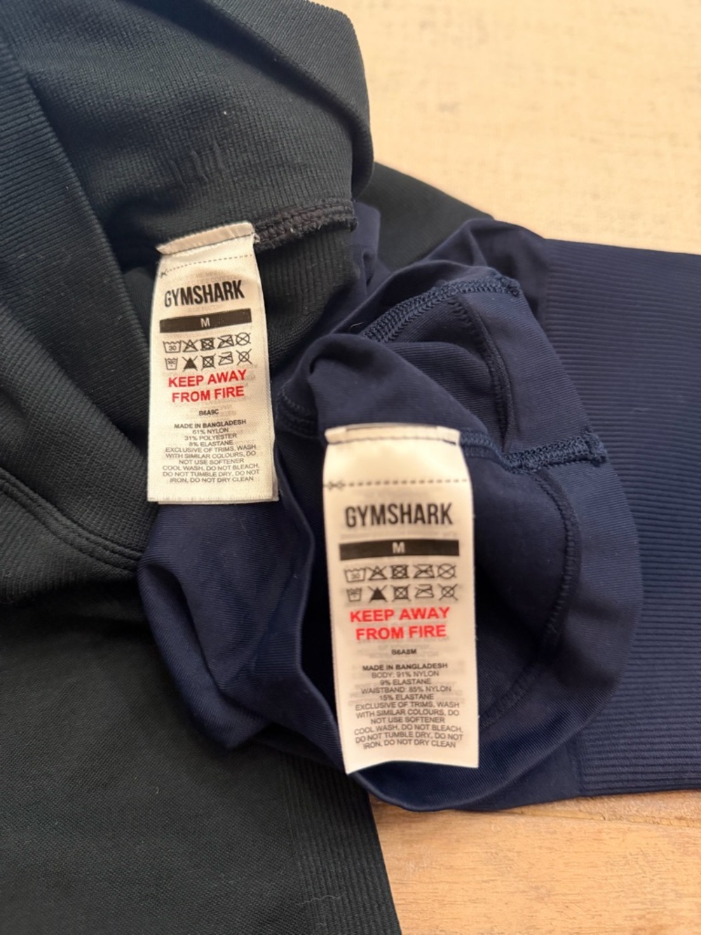 Gymshark Performance shorts and leggings